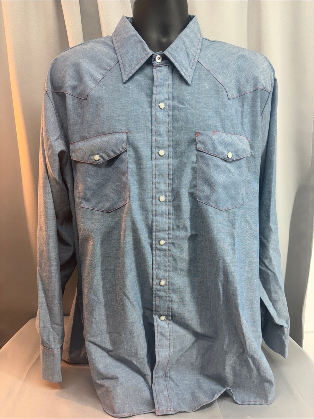 Big Mac Mens XXL Pearl Snap Shirt